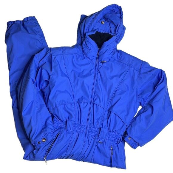 Vintage Obermeyer Blue Thermolite Active Skisuit 10 - Picture 1 of 11